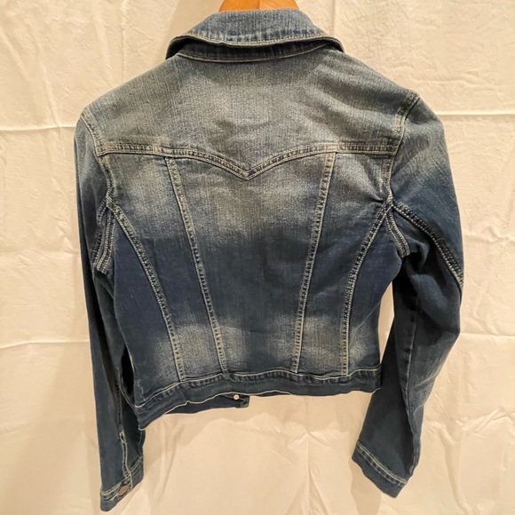 JESSICA SIMPSON JEAN JACKET - Picture 2 of 2